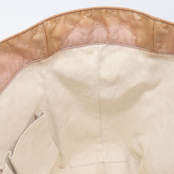 GUCCI GG Canvas Tote Bag Pink Brown 282439 Auth 200205