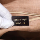 FENDI Stripe Tote Bag Nylon Red Gold Tone 8BH185 Auth 200207V-11