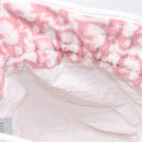 Christian Dior Trotter Pouch Pile Pink White Auth 200208-11