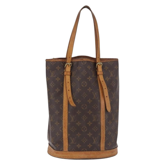 LOUIS VUITTON Monogram Bucket GM Shoulder Bag M42236 LV Auth 200209