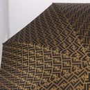 FENDI Zucca Umbrella Nylon Brown Gold Tone Auth 200211A-3