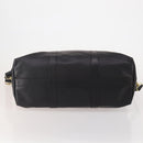 Coach Boston Bag Leather 2way Black Gold Tone Auth 200213-11