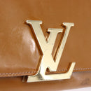 LOUIS VUITTON Vernis Pochette Louise GM Clutch Bag Dunne LV Auth 200232-17