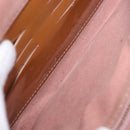 LOUIS VUITTON Vernis Pochette Louise GM Clutch Bag Dunne LV Auth 200232-20