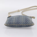 GUCCI Interlocking G Shoulder Bag Denim Outlet Blue Gold 257246 Auth 200236-5