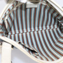 GUCCI Interlocking G Shoulder Bag Denim Outlet Blue Gold 257246 Auth 200236-11