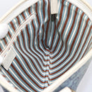GUCCI Interlocking G Shoulder Bag Denim Outlet Blue Gold 257246 Auth 200236-20