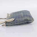 GUCCI Interlocking G Shoulder Bag Denim Outlet Blue Gold 257246 Auth 200236-3