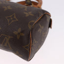 LOUIS VUITTON Monogram Mini Speedy Hand Bag M41534 LV Auth 200237V-18