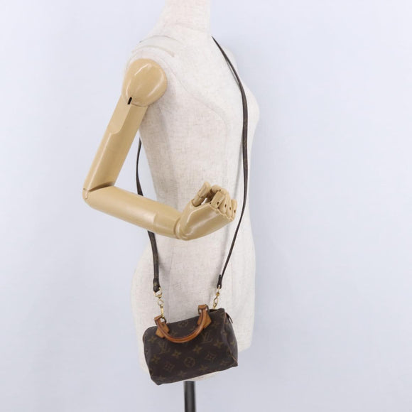 LOUIS VUITTON Monogram Mini Speedy Hand Bag M41534 LV Auth 200237V