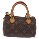 LOUIS VUITTON Monogram Mini Speedy Hand Bag M41534 LV Auth 200237V-2