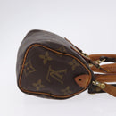 LOUIS VUITTON Monogram Mini Speedy Hand Bag M41534 LV Auth 200237V-3