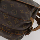 LOUIS VUITTON Monogram Saumur 30 Shoulder Bag M42256 LV Auth 200240-16