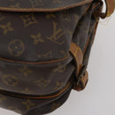 LOUIS VUITTON Monogram Saumur 30 Shoulder Bag M42256 LV Auth 200240-18