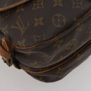 LOUIS VUITTON Monogram Saumur 30 Shoulder Bag M42256 LV Auth 200240-19
