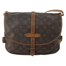 LOUIS VUITTON Monogram Saumur 30 Shoulder Bag M42256 LV Auth 200240-2