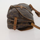 LOUIS VUITTON Monogram Saumur 30 Shoulder Bag M42256 LV Auth 200240-3