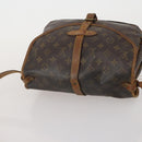 LOUIS VUITTON Monogram Saumur 30 Shoulder Bag M42256 LV Auth 200240-14