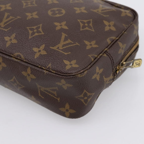LOUIS VUITTON Monogram Trousse Toilette 23 Clutch Bag M47524 LV Auth 200241