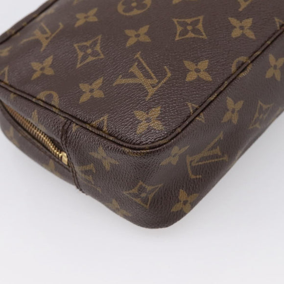 LOUIS VUITTON Monogram Trousse Toilette 23 Clutch Bag M47524 LV Auth 200241