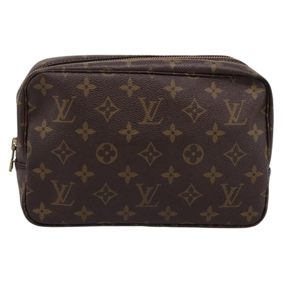 LOUIS VUITTON Monogram Trousse Toilette 23 Clutch Bag M47524 LV Auth 200241