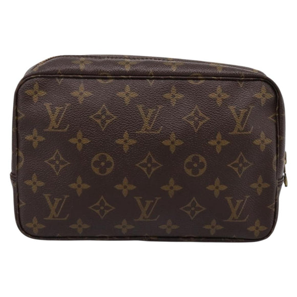 LOUIS VUITTON Monogram Trousse Toilette 23 Clutch Bag M47524 LV Auth 200241