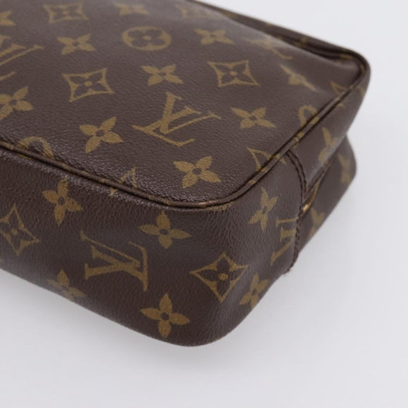 LOUIS VUITTON Monogram Trousse Toilette 23 Clutch Bag M47524 LV Auth 200241