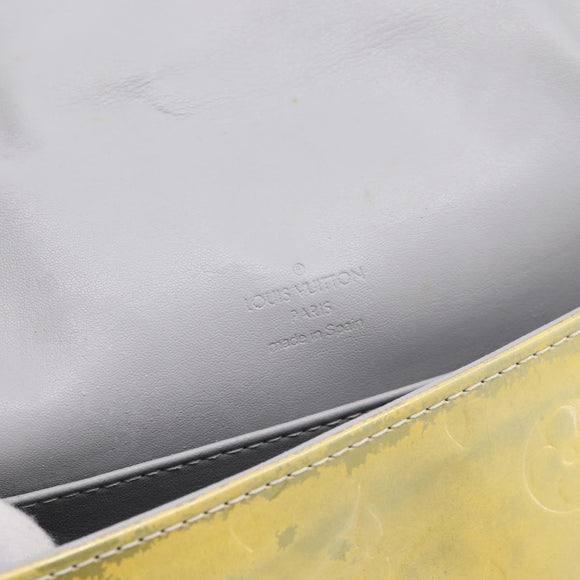 LOUIS VUITTON Monogram Vernis Thompson Street Bag Gris M91008 LV Auth 200242