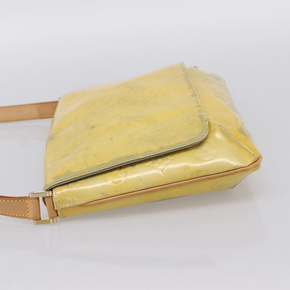 LOUIS VUITTON Monogram Vernis Thompson Street Bag Gris M91008 LV Auth 200242