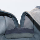 LOEWE Americana 28 Hand Bag Suede Gray Silver Auth 200243A-21