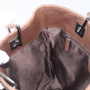 GUCCI GG Canvas Tote Bag Lavende Silver 31244 Auth 200244-19