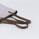 GUCCI GG Canvas Tote Bag Lavende Silver 31244 Auth 200244-7