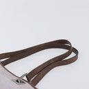 GUCCI GG Canvas Tote Bag Lavende Silver 31244 Auth 200244-8