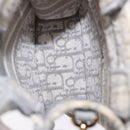 Christian Dior Trotter Canvas Oblique Book Tote Mini Bag 2way Gray Auth 200245V-11