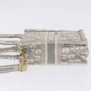 Christian Dior Trotter Canvas Oblique Book Tote Mini Bag 2way Gray Auth 200245V-4