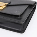 LOUIS VUITTON Epi Monceau 28 Hand Bag Black M52122 LV Auth 200248-9