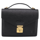 LOUIS VUITTON Epi Monceau 28 Hand Bag Black M52122 LV Auth 200248-13