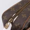LOUIS VUITTON Monogram Compiegne 28 Clutch Bag M51845 LV Auth 200251-8