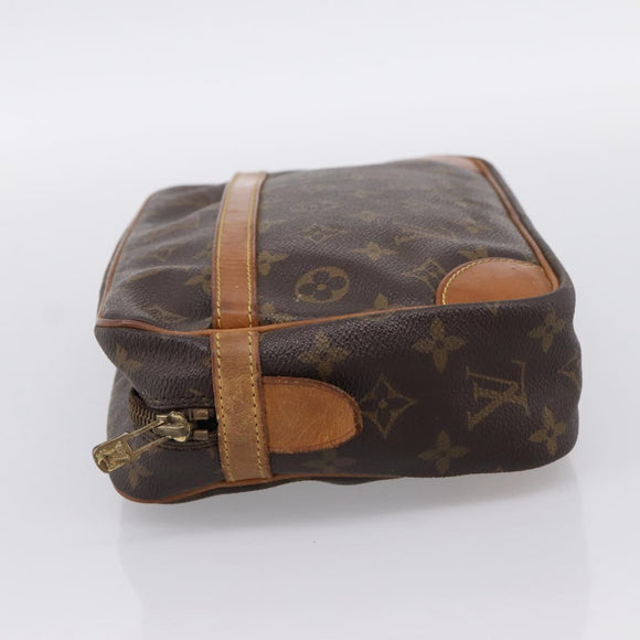 LOUIS VUITTON Monogram Compiegne 28 Clutch Bag M51845 LV Auth 200251