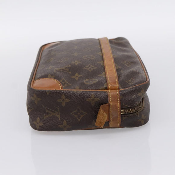 LOUIS VUITTON Monogram Compiegne 28 Clutch Bag M51845 LV Auth 200251