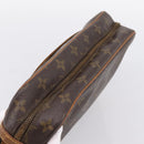 LOUIS VUITTON Monogram Compiegne 28 Clutch Bag M51845 LV Auth 200251-5