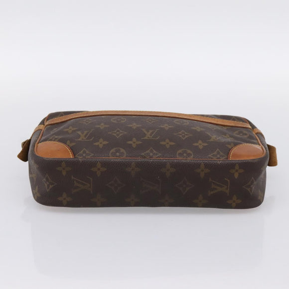 LOUIS VUITTON Monogram Compiegne 28 Clutch Bag M51845 LV Auth 200251