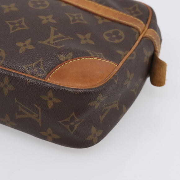 LOUIS VUITTON Monogram Compiegne 28 Clutch Bag M51845 LV Auth 200251
