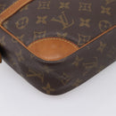 LOUIS VUITTON Monogram Compiegne 28 Clutch Bag M51845 LV Auth 200251-14