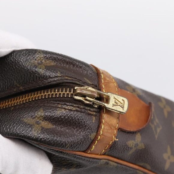 LOUIS VUITTON Monogram Compiegne 28 Clutch Bag M51845 LV Auth 200254