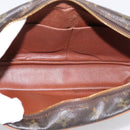 LOUIS VUITTON Monogram Compiegne 28 Clutch Bag M51845 LV Auth 200254-9