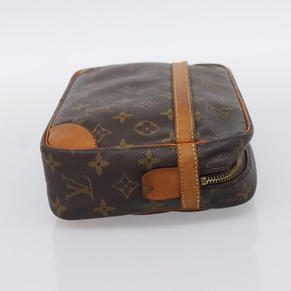 LOUIS VUITTON Monogram Compiegne 28 Clutch Bag M51845 LV Auth 200254