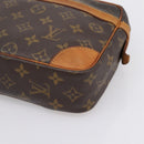 LOUIS VUITTON Monogram Compiegne 28 Clutch Bag M51845 LV Auth 200254-7
