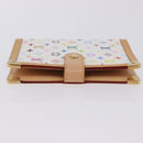 LOUIS VUITTON Monogram Multicolor Agenda PM Planner White R20896 Auth 200261SAV-3