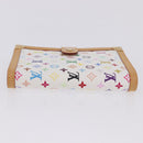 LOUIS VUITTON Monogram Multicolor Agenda PM Planner White R20896 Auth 200261SAV-4